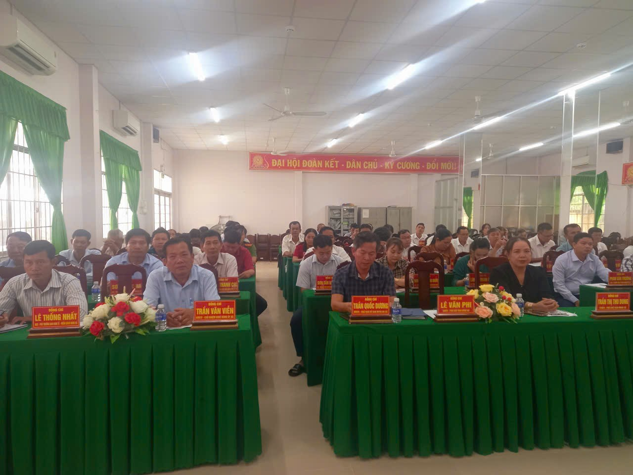 Hội nghị tổng kết công tác tổ chức Đại hội Đảng bộ xã Nhị Trường lần thứ XVI, nhiệm kỳ 2025-2030