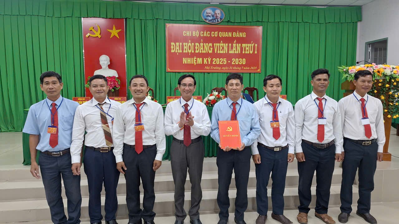 Đại hội Đảng viên Chi bộ Các cơ quan Đảng lần thứ I, nhiệm kỳ 2025 - 2030