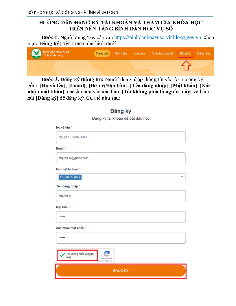 Triển khai thực hiện Kế hoạch tổ chức tập huấn kiến thức và kỹ năng số trên nền tảng Bình dân học vụ số cho người lao động các DN, HTX trên địa bàn tỉnh Vĩnh Long năm 2025