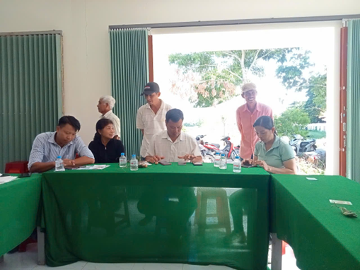 Phòng Kinh tế xã Nhị Trường: Khẩn trương hướng dẩn thực hiện kê khai hoạt động chăn nuôi trên Hệ thống cơ sở dữ liệu quốc gia về chăn nuôi