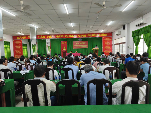 ĐẢNG BỘ XÃ NHỊ TRƯỜNG TỔ CHỨC HỘI NGHỊ QUÁN TRIỆT NGHỊ QUYẾT HỘI NGHỊ LẦN THỨ BA BAN CHẤP HÀNH TRUNG ƯƠNG ĐẢNG KHÓA XIV.