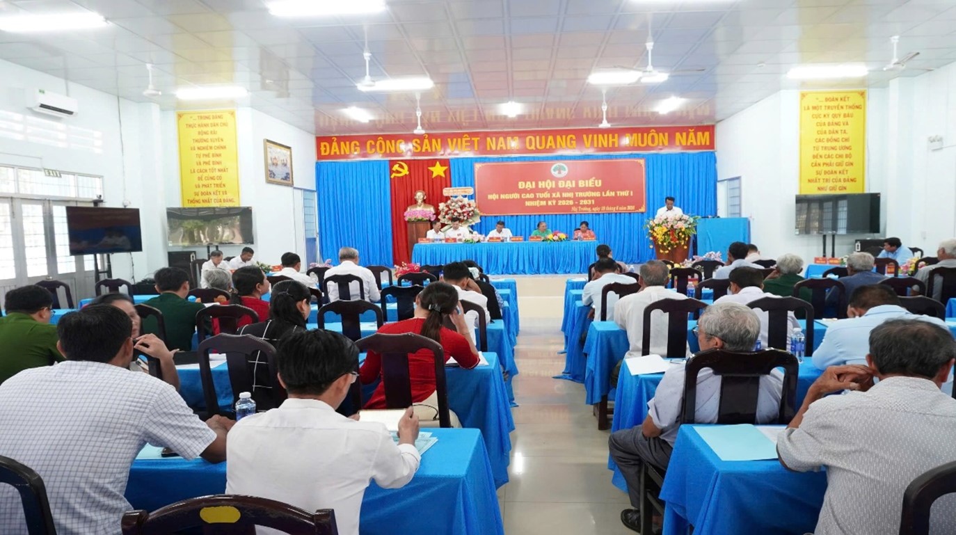 XÃ NHỊ TRƯỜNG TỔ CHỨC THÀNH CÔNG ĐẠI HỘI HỘI NGƯỜI CAO TUỔI XÃ LẦN THỨ I, NHIỆM KỲ 2026 - 2031