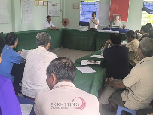UBND XÃ NHỊ TRƯỜNG: PHỐI HỢP TẬP HUẤN CHUYỂN GIAO KHOA HỌC KỸ THUẬT PHÒNG TRỪ SÂU BỆNH HẠI LÚA